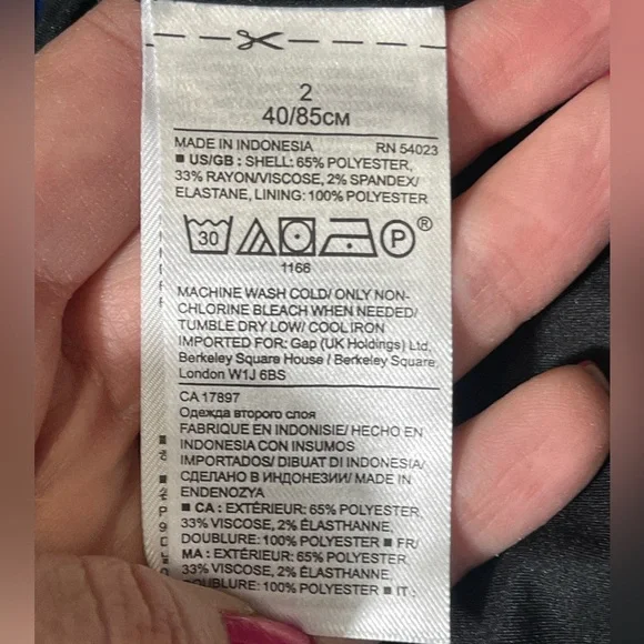 Banana Republic Skirt - Royal Blue - Picture 7 of 8